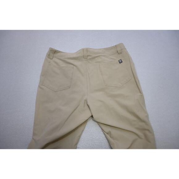 North Face Nylon Pants Stretch Camp Fishing Beige Light Weight Mens Sz 36 x 32 - Picture 8 of 8